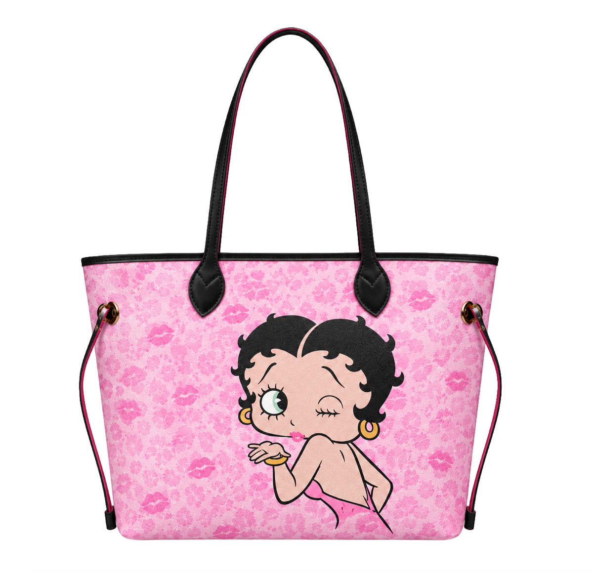 BOOP PINK KISS TOTE BAG