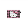 PINK PLAID KITTY CARDHOLDER