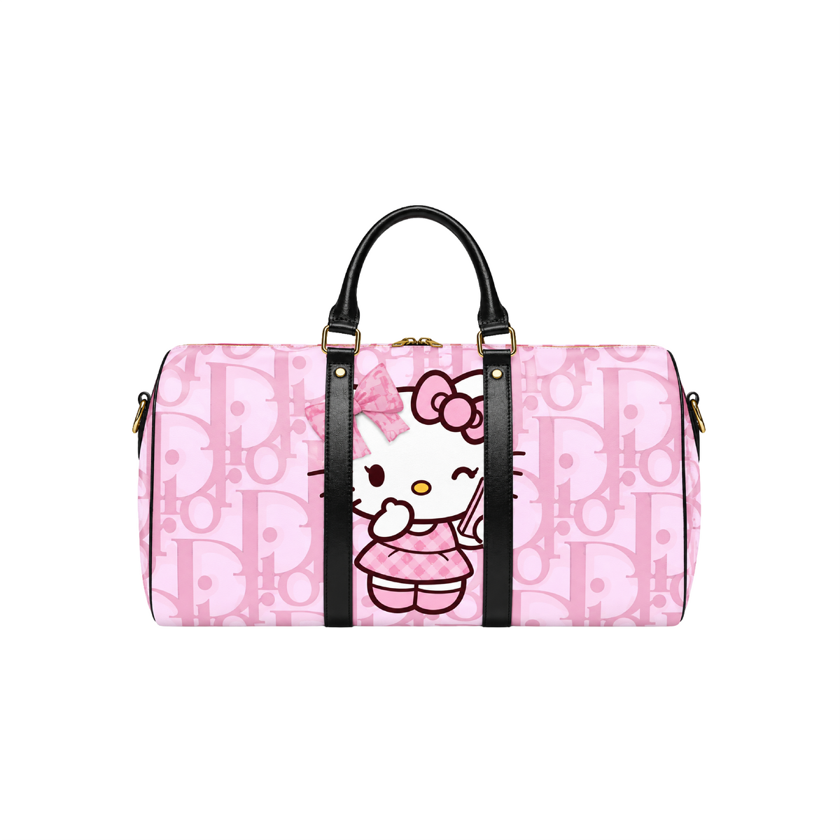 PINK BALLERINA DUFFLE BAG