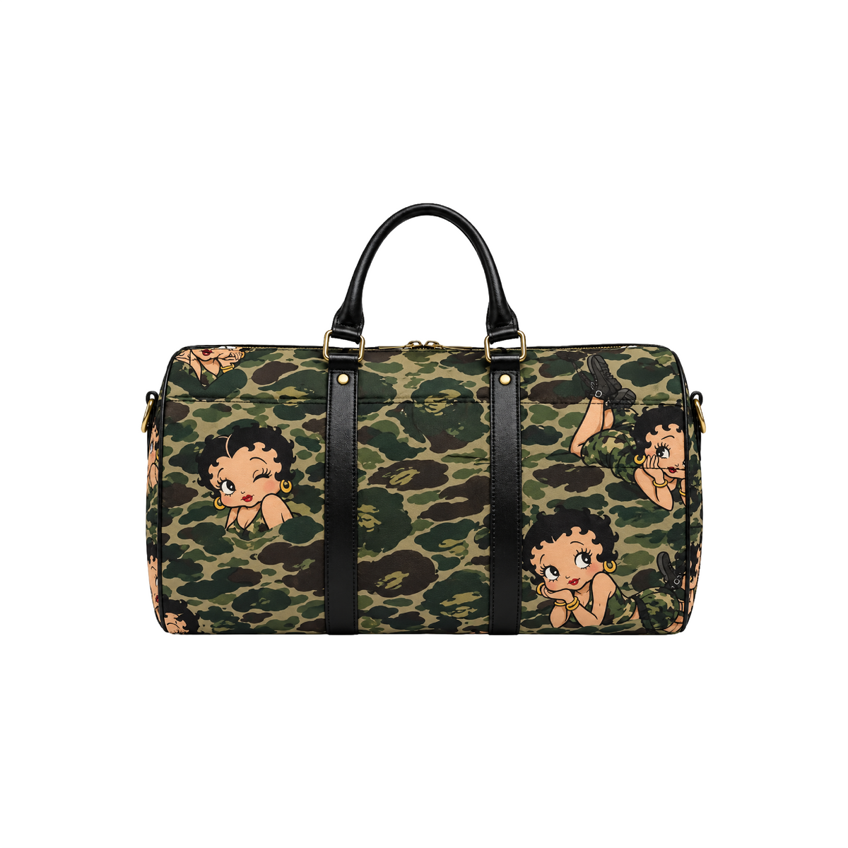 CAMO BETTY DUFFLE BAG
