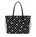 POLKA DOT KITTY TOTE BAG
