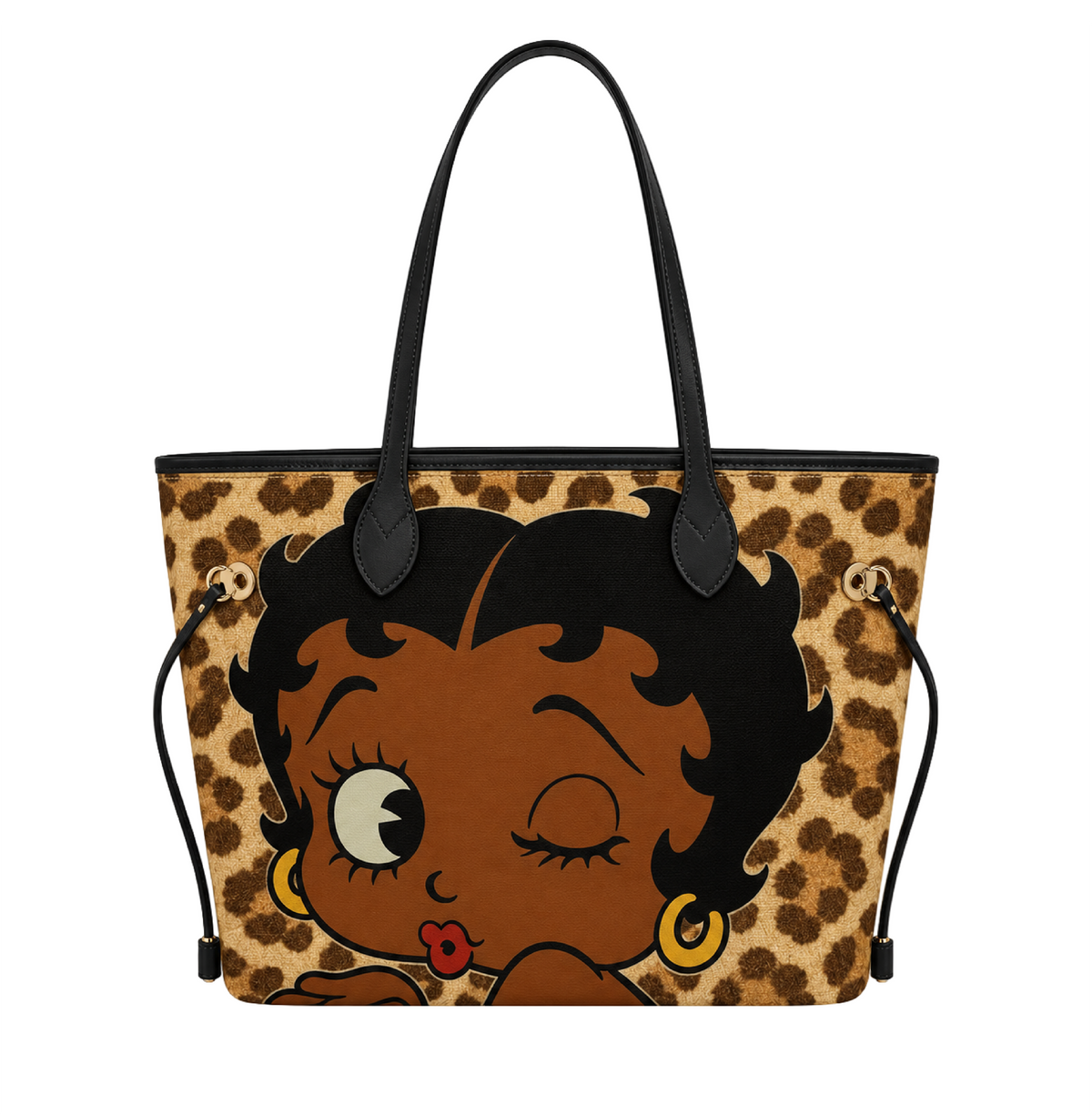 BETTY B LEOPARD TOTE BAG