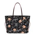 BLACK CAMO BETTY TOTE BAG