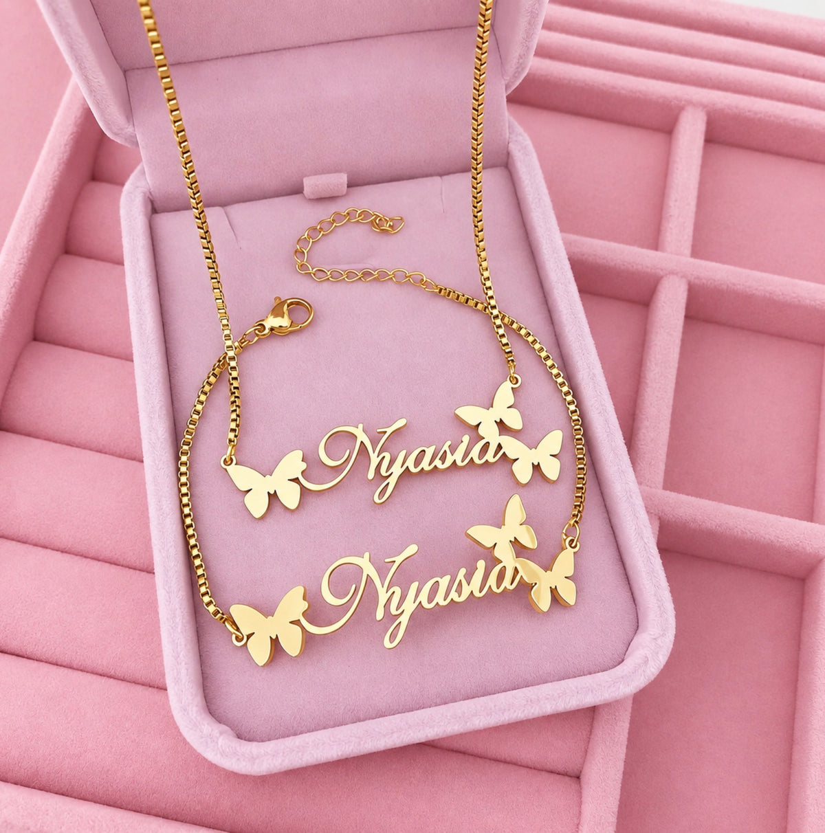 Girl’s Necklace + Bracelet Set