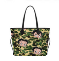 BETTY CAMO GREEN TOTE BAG