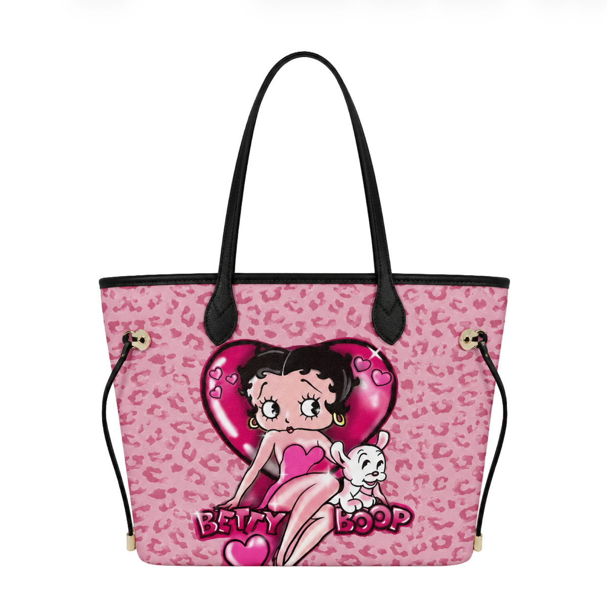 PINK LEOPARD BETTY TOTE BAG