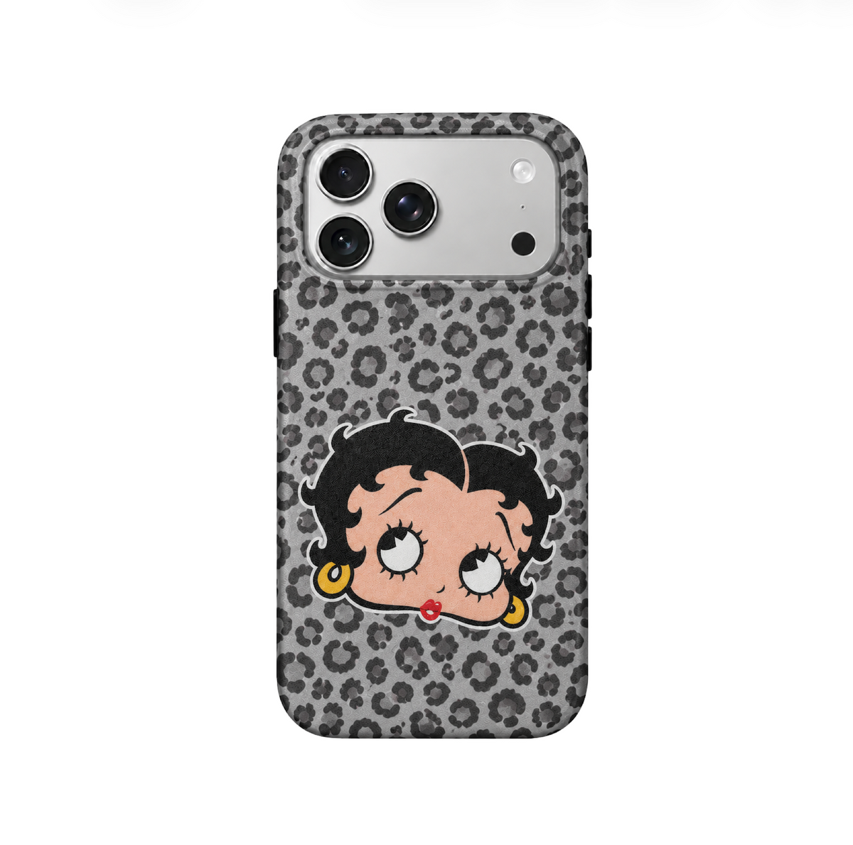 BOOP SNOW LEOPARD PHONE CASE